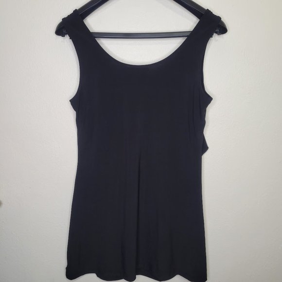 White House Black Market Signature Knits Ruffle Mini Dress, Size M - Picture 6 of 6